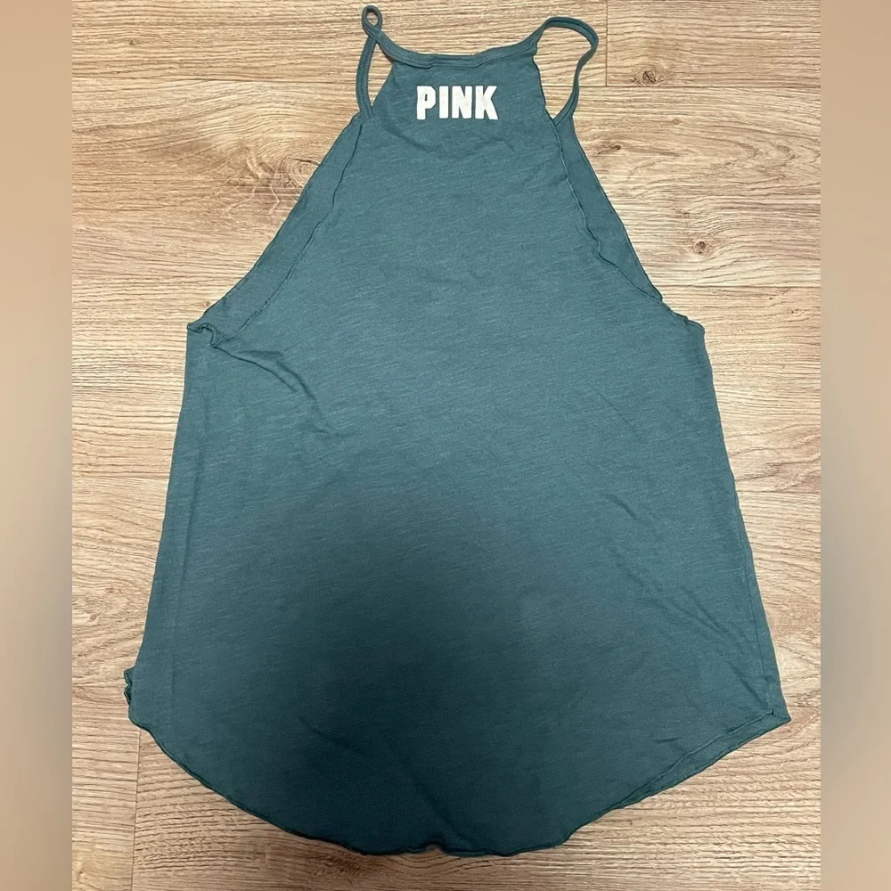 VICTORIA’S SECRET PINK: ‘Hustle For the Muscle” Sleeveless Tank Top -Size XS